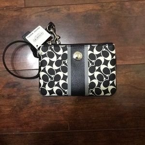 Never used COACH b&w wallet
